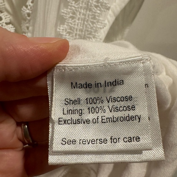 Rococo Sand white Tessa mini dress - Picture 6 of 7